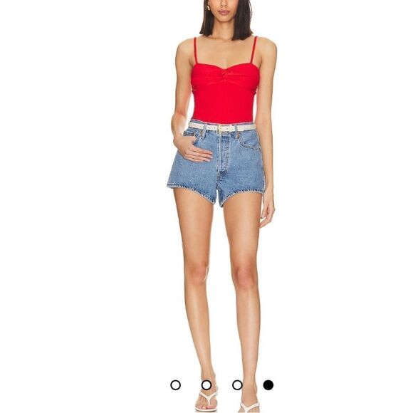 NWT Citizens of Humanity Emi Twist Cami in Coral Balm - Picture 3 of 9